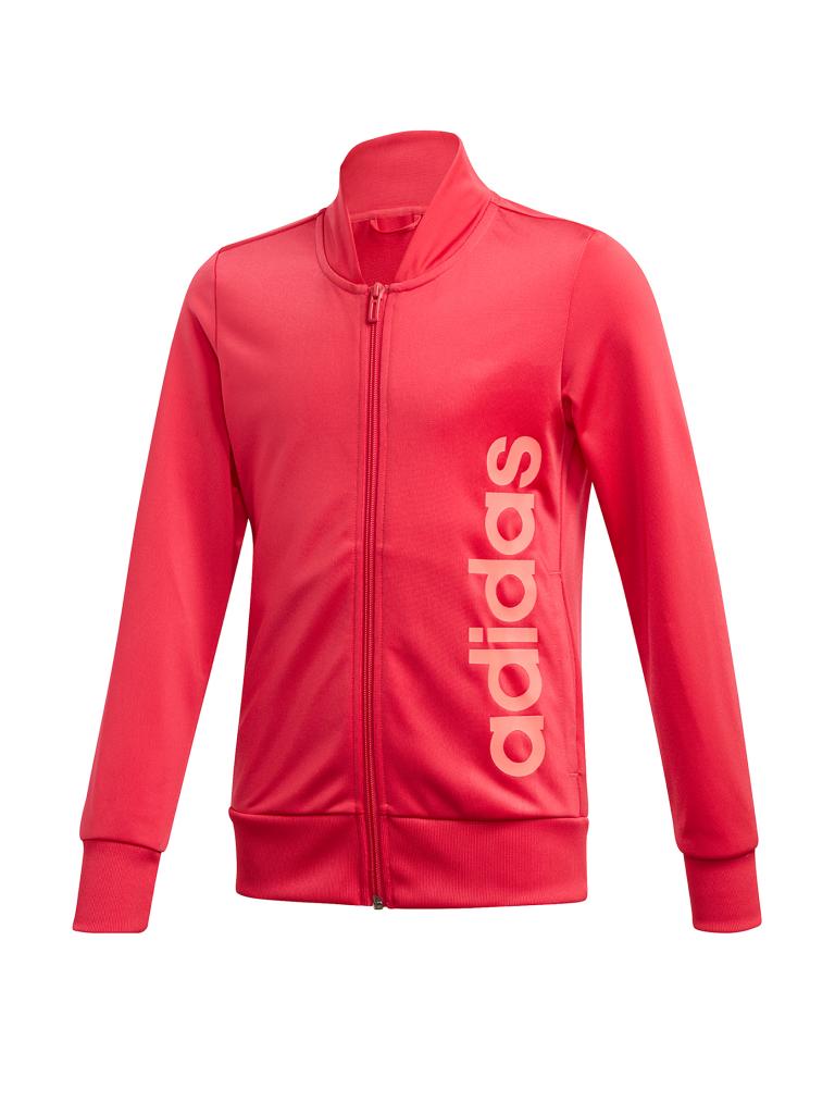 Adidas Mädchen Trainingsanzug Young Girls Polyester Tracksuit Rosa