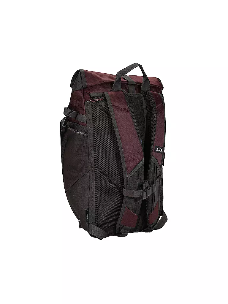 AEVOR | Rucksack Roll Pack 20-28L | dunkelrot