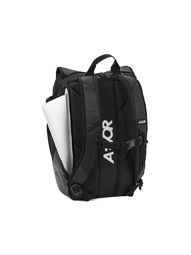 AEVOR | Rucksack Roll Pack 20-28L | schwarz