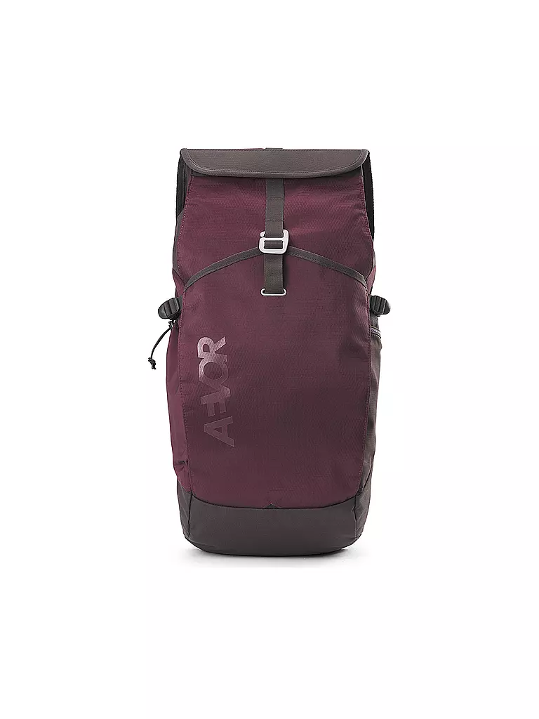 AEVOR | Rucksack Roll Pack 20-28L | dunkelrot