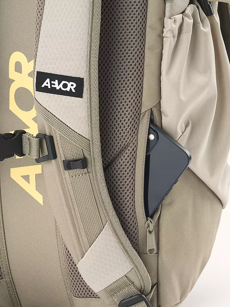 AEVOR | Rucksack Roll Pack 20-28L | dunkelrot