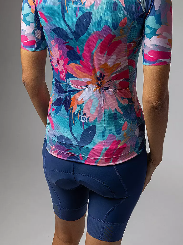 ALE | Damen Radtrikot Jardin | bunt