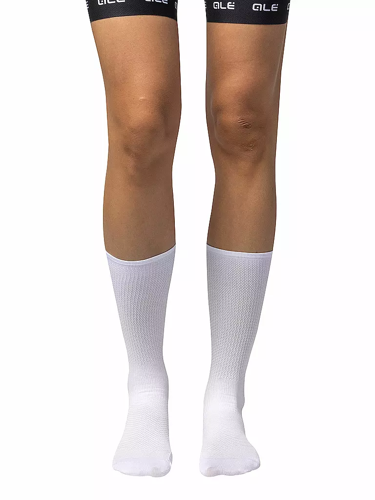 ALE | Herren Radsocken Sauvage | weiss