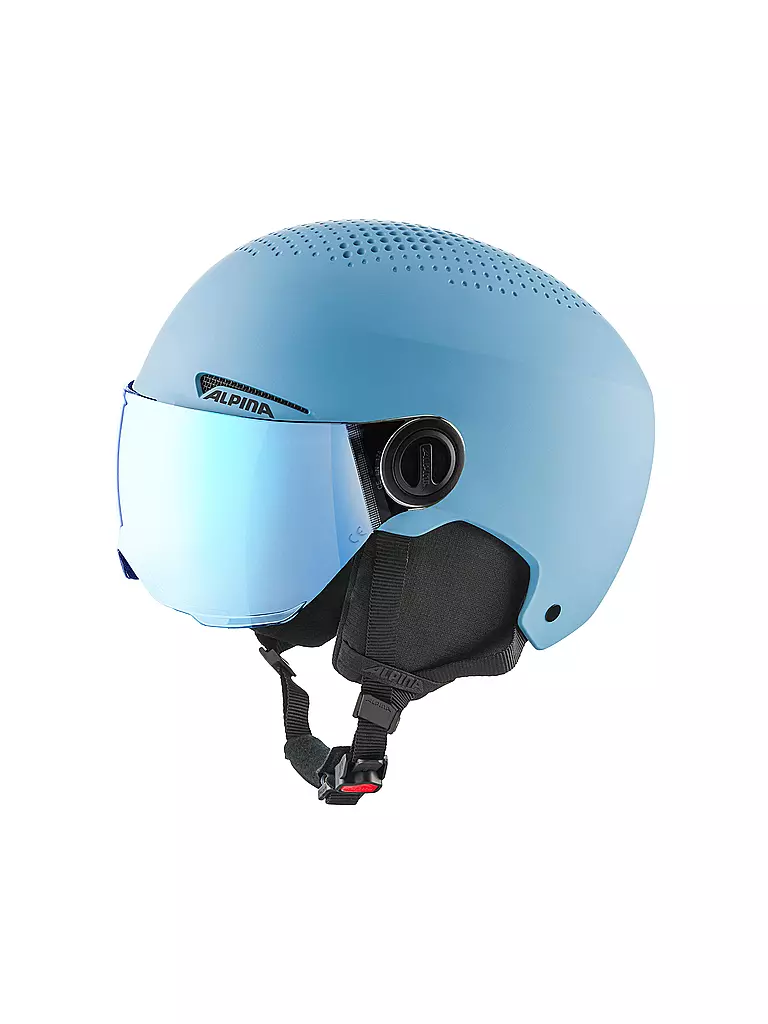 ALPINA | Kinder Skihelm Zupo Visor Q-Lite | blau