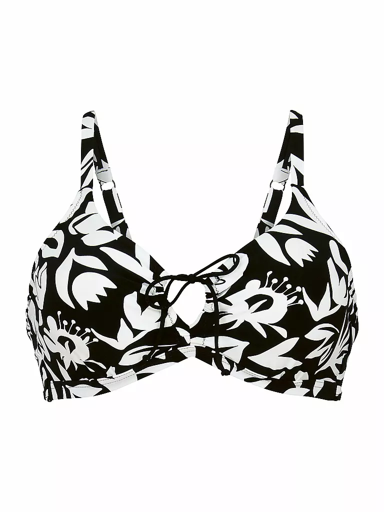 ANITA | Damen Bikinioberteil RF-To the Beach | schwarz