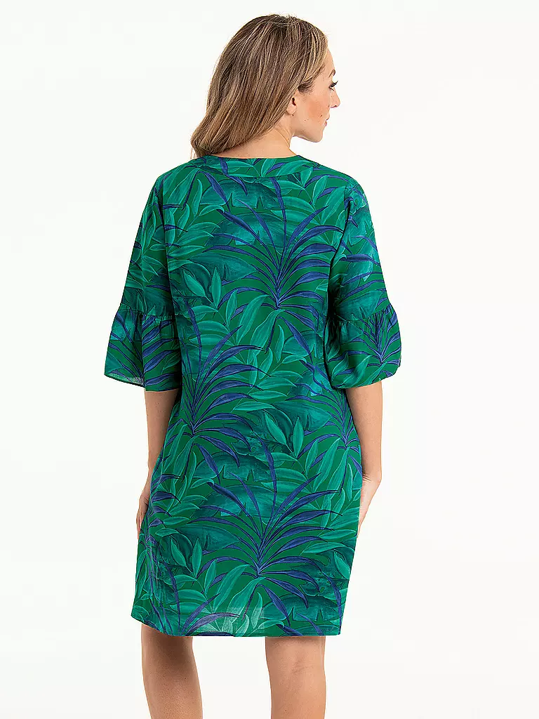 ANITA | Damen kleid Leaf it | dunkelgrün