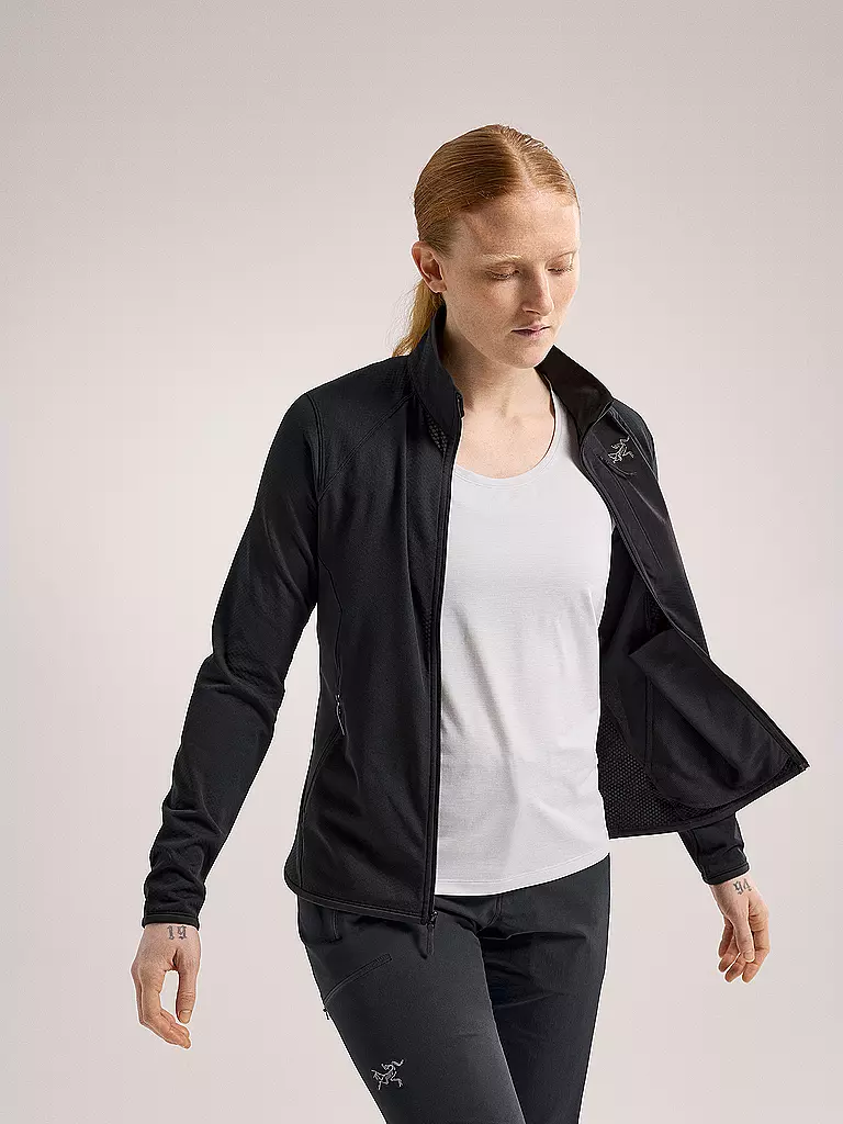 ARCTERYX | Damen Fleecejacke Delta  | schwarz