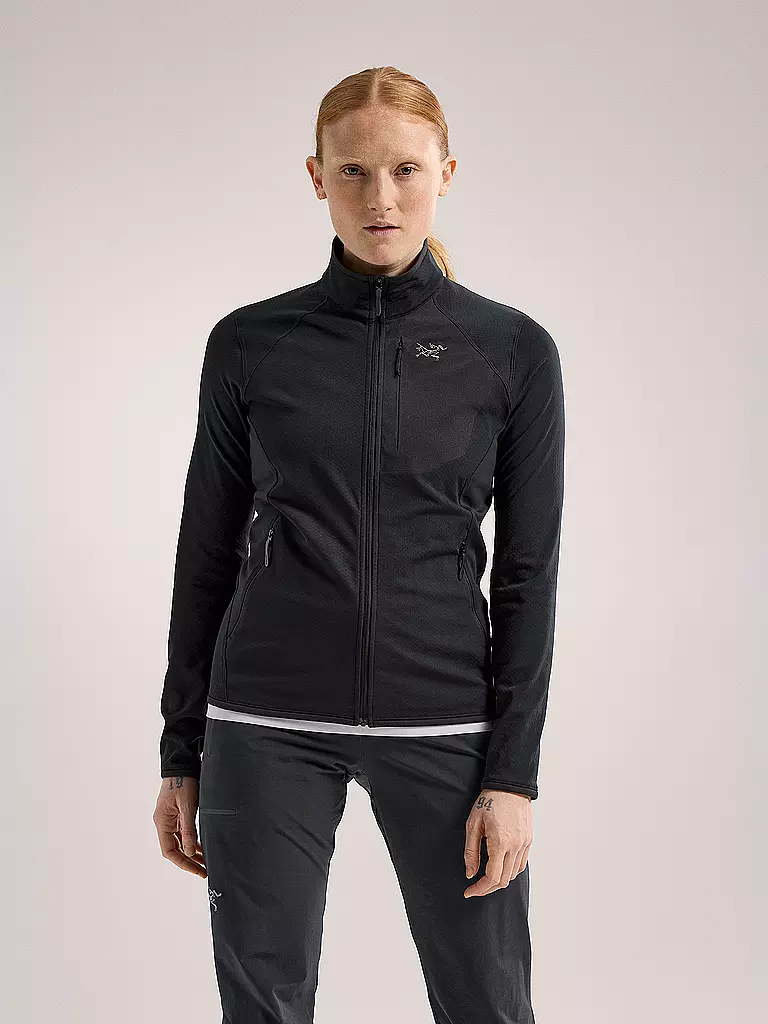 ARCTERYX | Damen Fleecejacke Delta  | schwarz