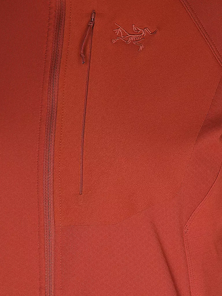 ARCTERYX | Damen Fleecejacke Delta  | dunkelrot