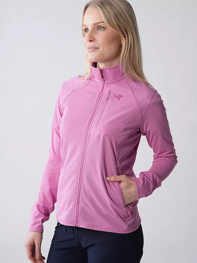 ARCTERYX | Damen Fleecejacke Delta | pink