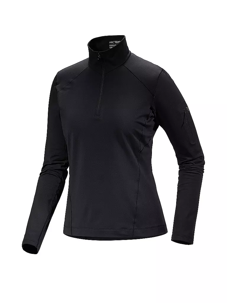 ARCTERYX | Damen Funktions Zipshirt Rho | schwarz