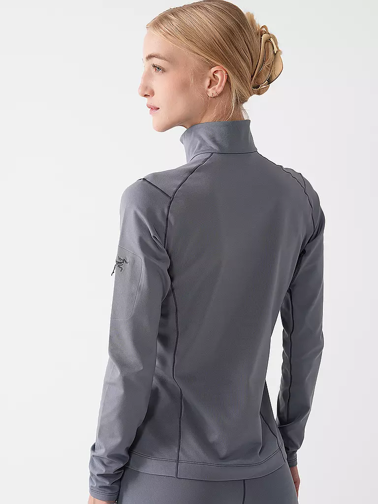 ARCTERYX | Damen Funktions Zipshirt Rho | grau