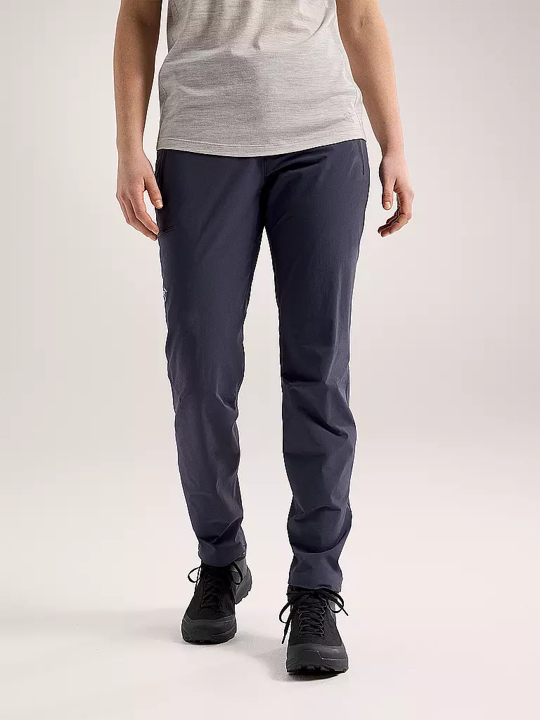 ARCTERYX | Damen Softshell Wanderhose Gamma LT | dunkelblau