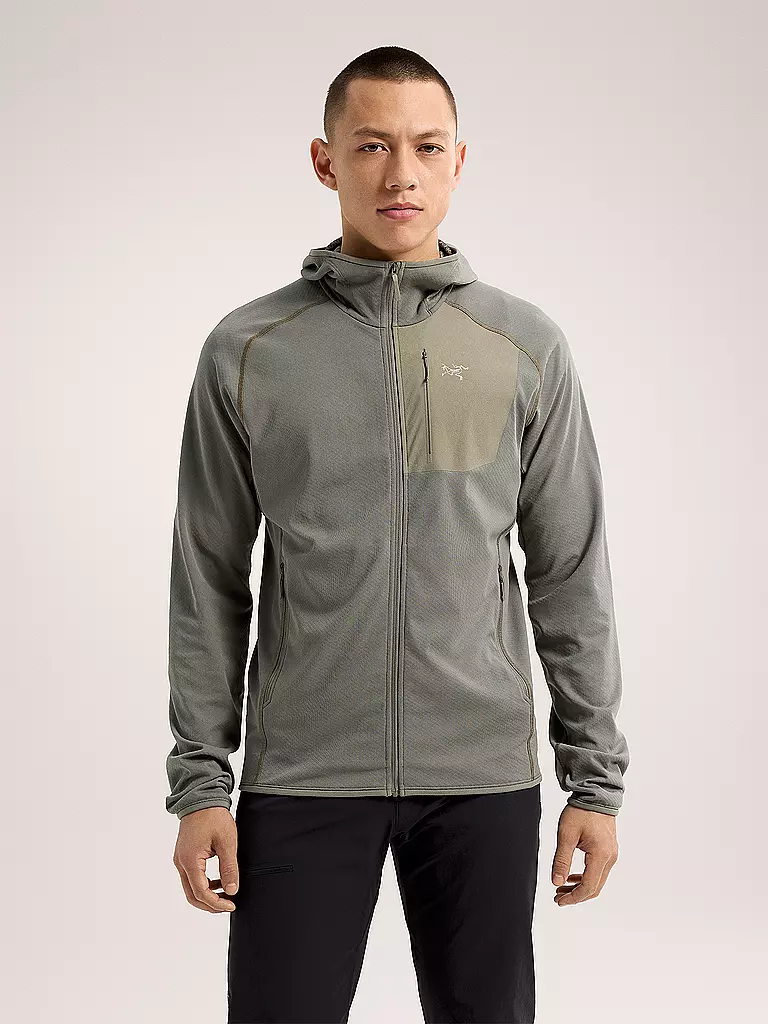 ARCTERYX | Herren Fleecejacke Delta Hoodie | beige