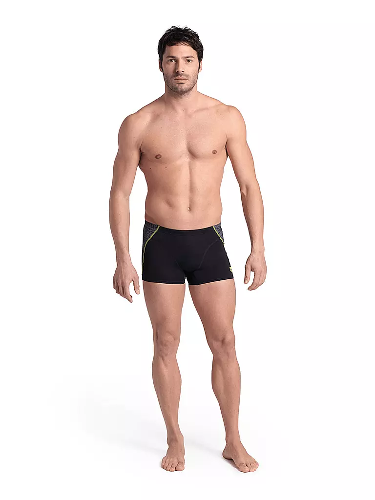 ARENA | Herren Beinbadehose Camo Kikko | schwarz