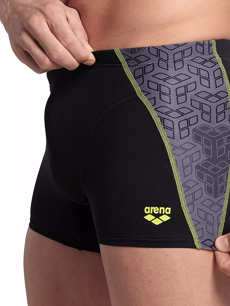 ARENA | Herren Beinbadehose Camo Kikko | schwarz