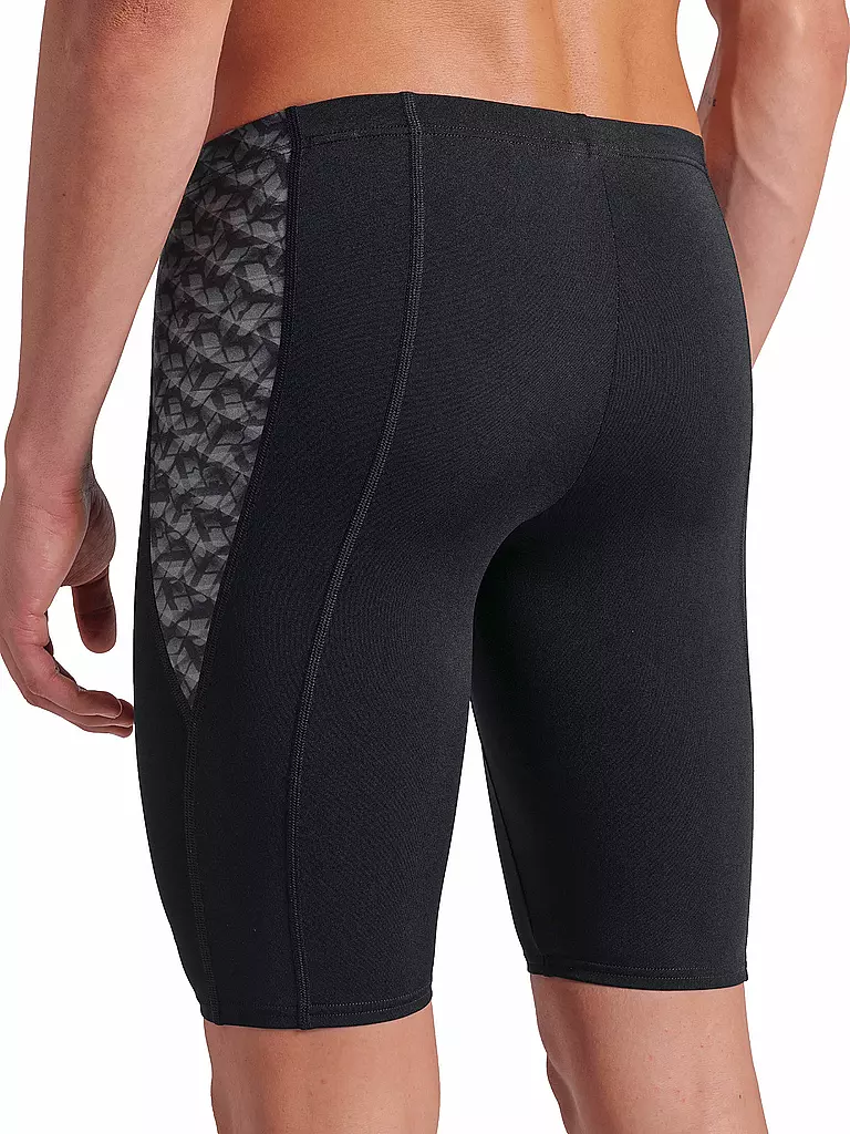 ARENA | Herren Beinbadehose Monogram | schwarz