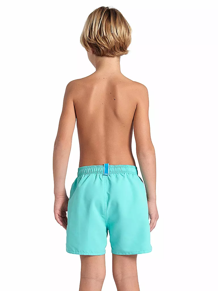 ARENA | Jungen Badeshort Boxer Solid | blau