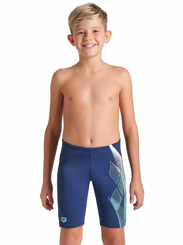 ARENA | Jungen Beinbadehose Jammer Sea Water | dunkelblau