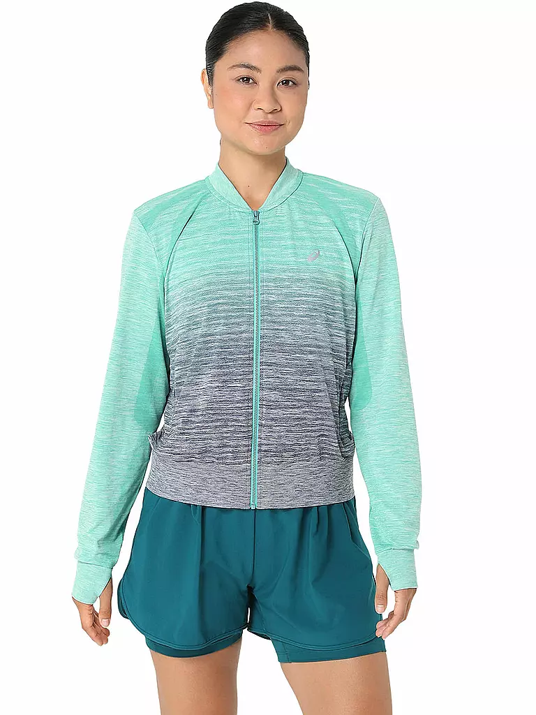 ASICS | Damen Laufjacke Nagino Seamless | blau