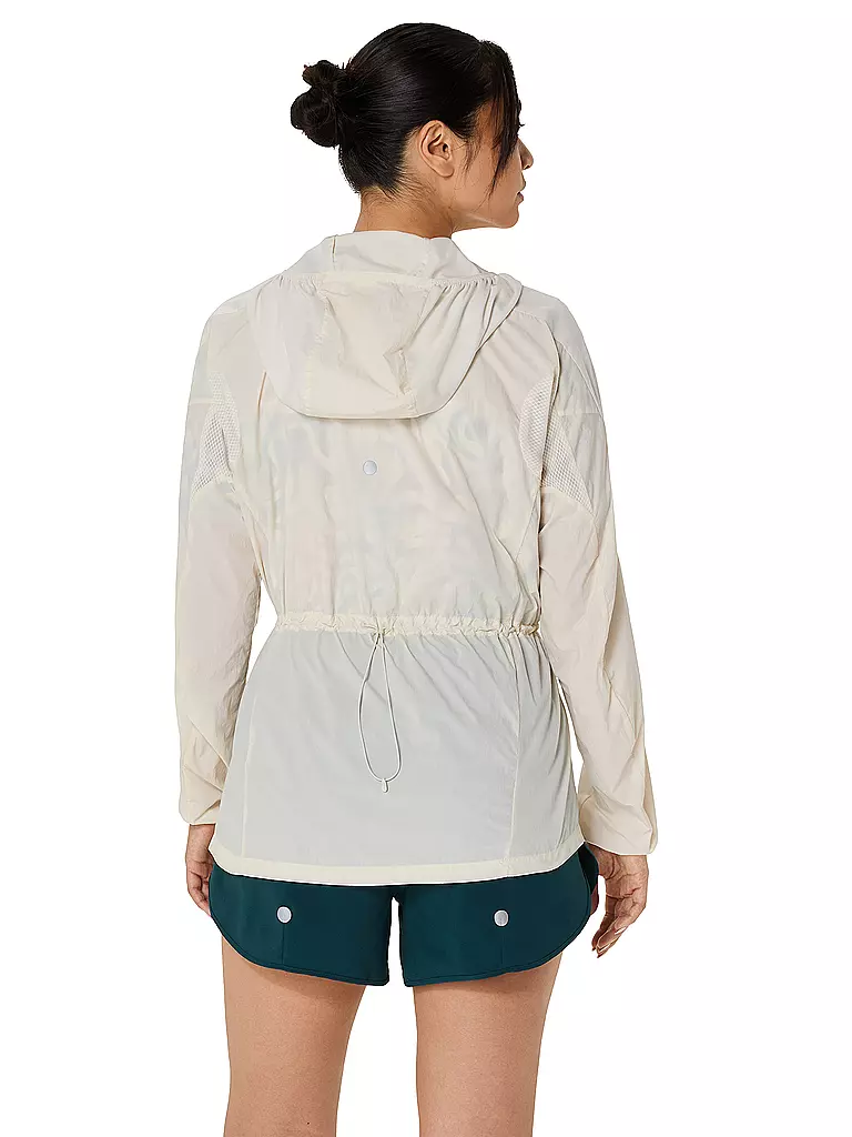 ASICS | Damen Laufjacke Road Packable | creme