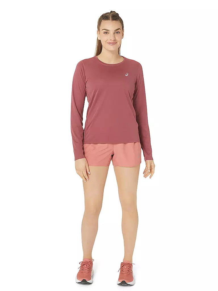 ASICS | Damen Laufshirt Core LS | dunkelrot