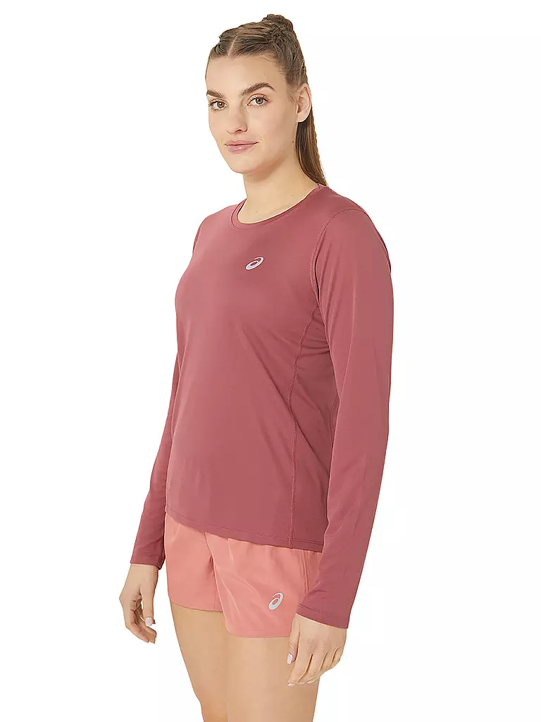 ASICS | Damen Laufshirt Core LS | dunkelrot