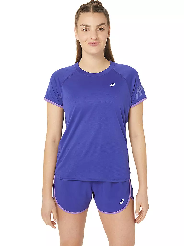 ASICS | Damen Laufshirt Icon SS Top | blau