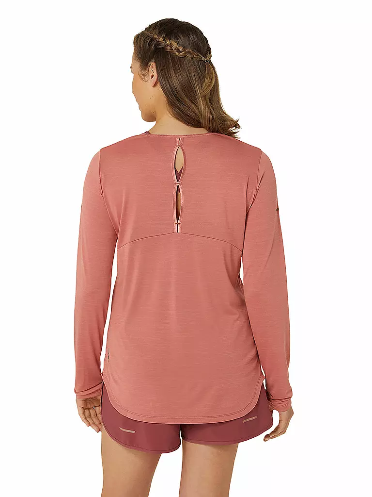 ASICS | Damen Laufshirt Nagino Run LS Top | orange