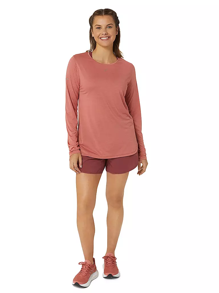 ASICS | Damen Laufshirt Nagino Run LS Top | orange