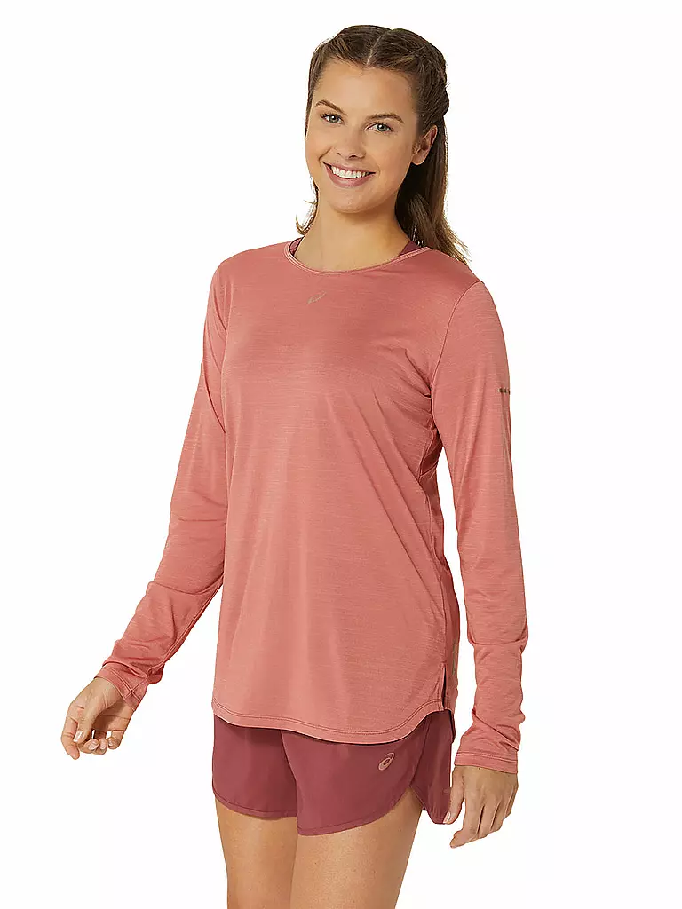 ASICS | Damen Laufshirt Nagino Run LS Top | orange