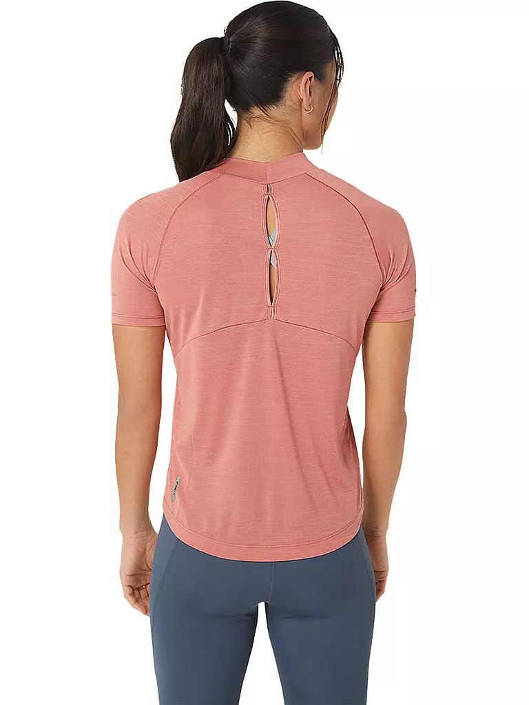 ASICS | Damen Laufshirt Nagino Run SS Top | orange