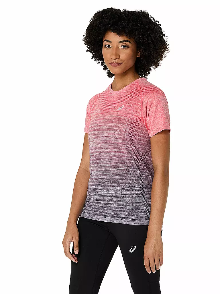 ASICS | Damen Laufshirt Seamless SS Top | koralle