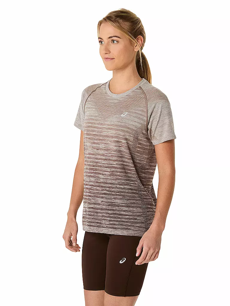 ASICS | Damen Laufshirt Seamless SS Top | braun