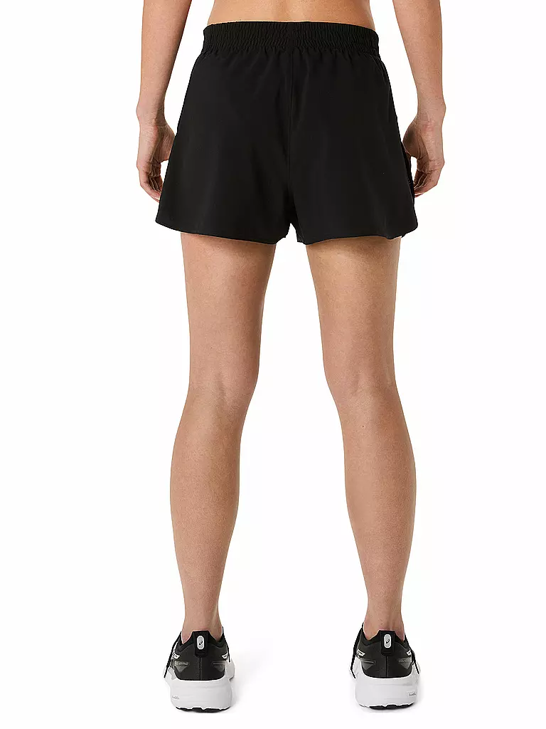 ASICS | Damen Laufshort Core Split | schwarz