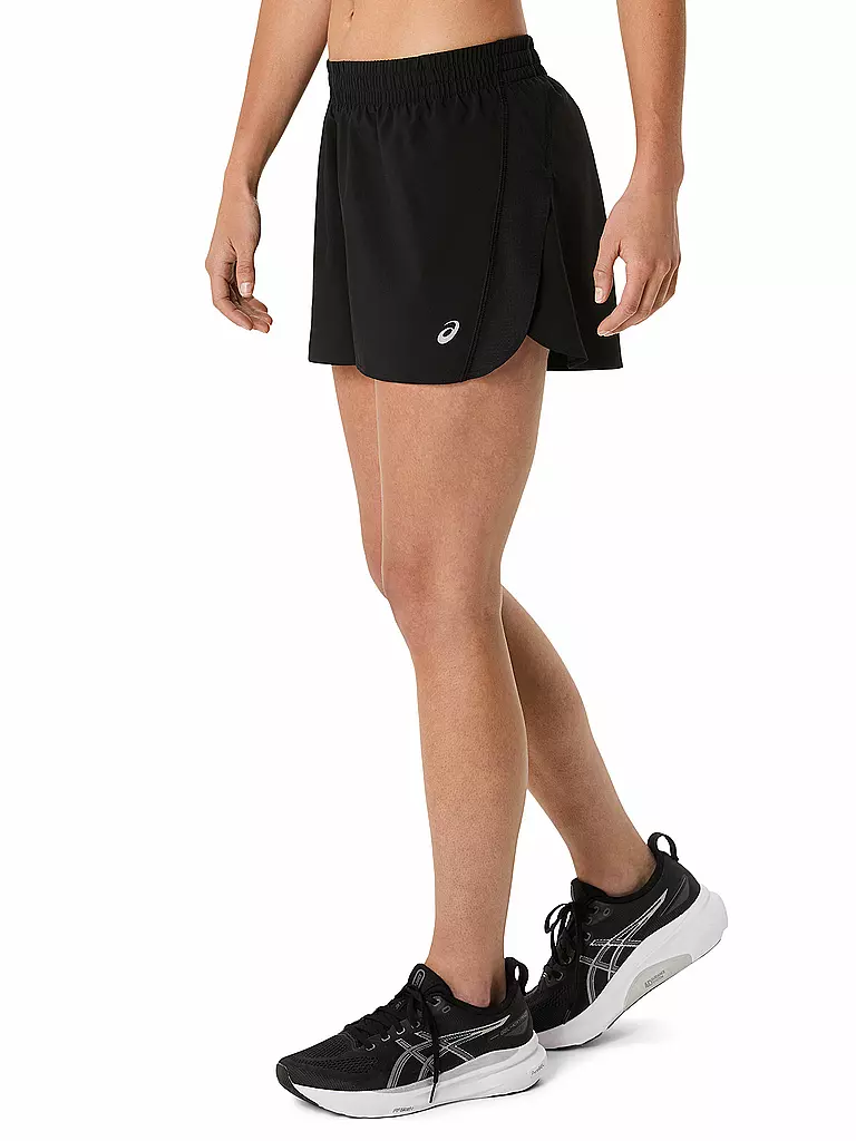 ASICS | Damen Laufshort Core Split | schwarz