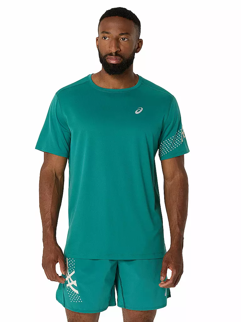 ASICS | Herren Laufshirt Icon | petrol