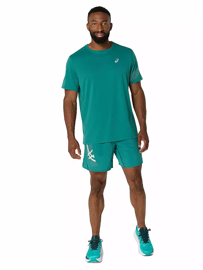 ASICS | Herren Laufshirt Icon | petrol