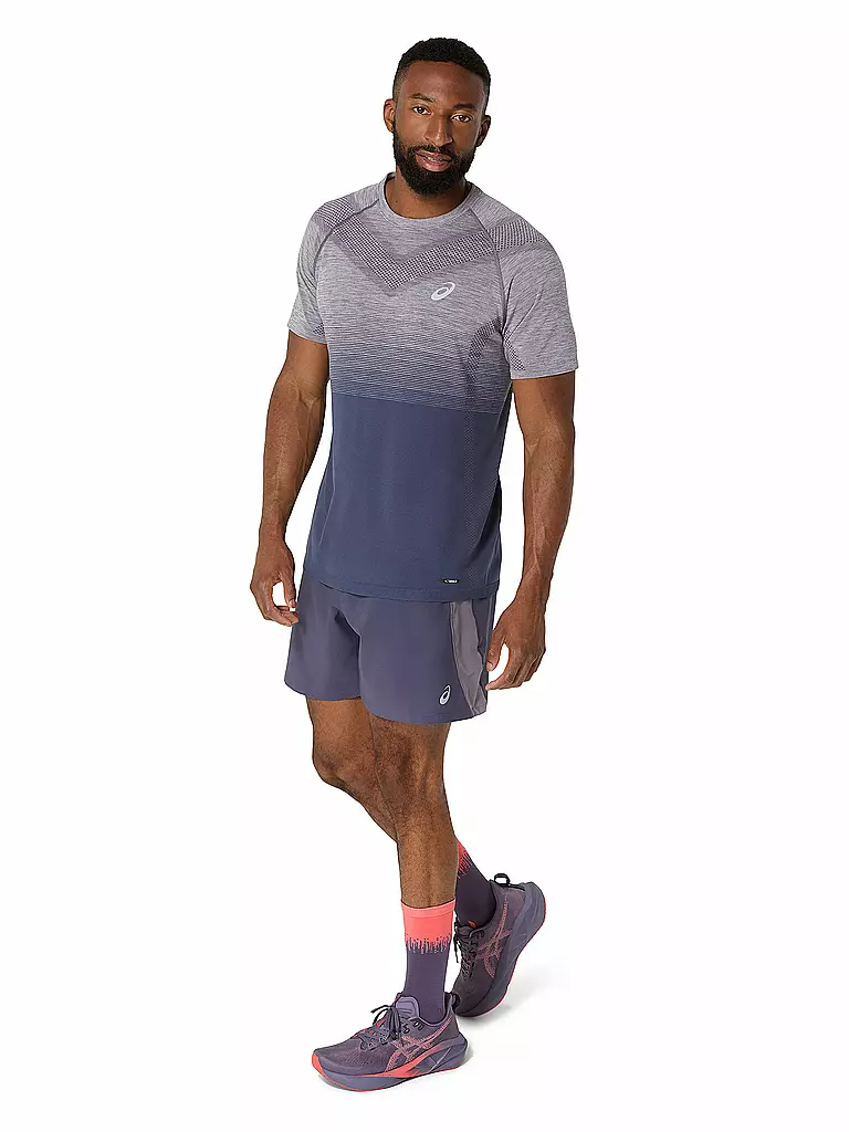 ASICS | Herren Laufshirt Seamless SS Top | dunkelblau