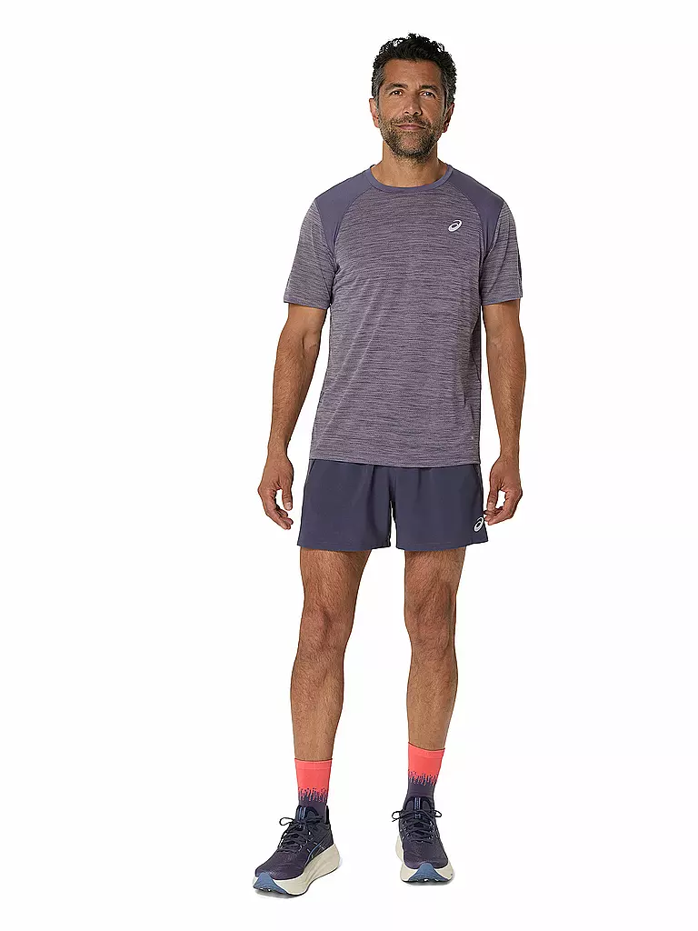 ASICS | Herren Laufshort Road 5inch | dunkelblau