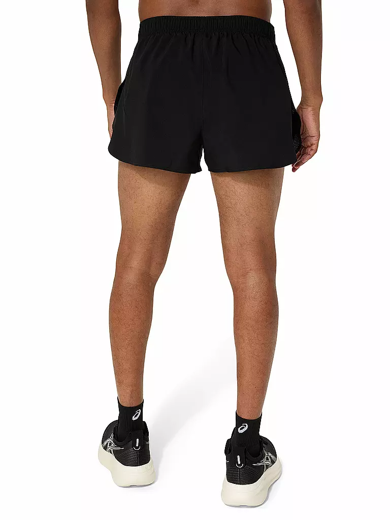 ASICS | Herren Laufshort Split Core | schwarz