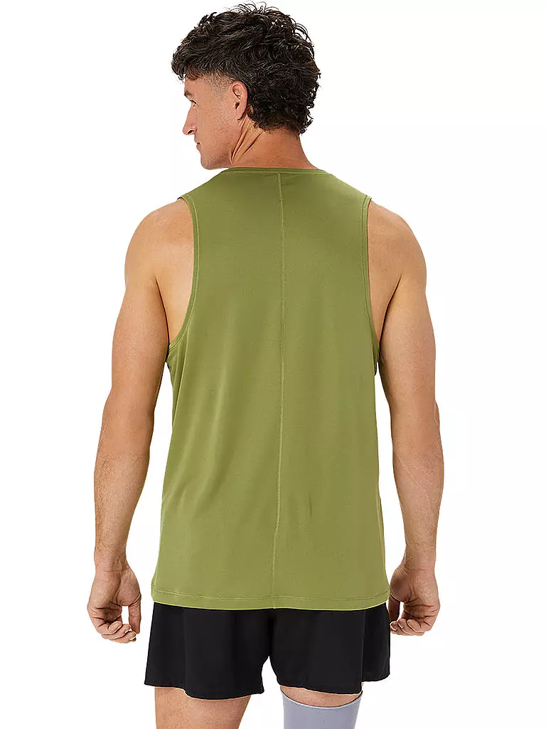 ASICS | Herren Lauftank Core Singlet | olive