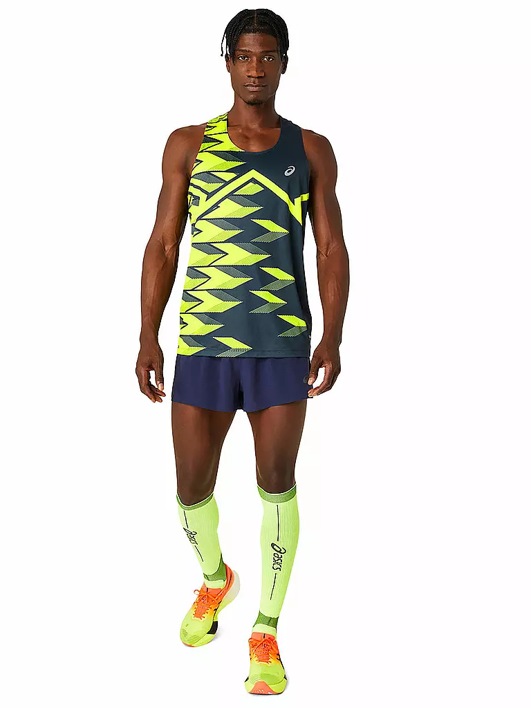 ASICS | Herren Lauftank Light Graphic | blau