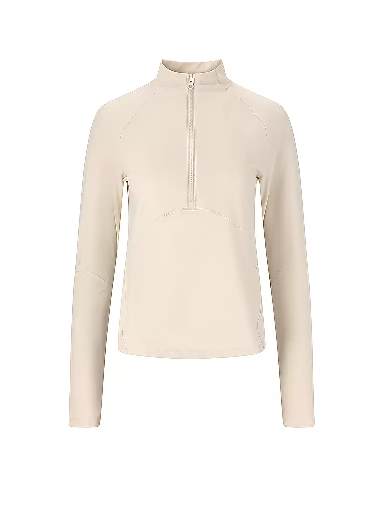 ATHLECIA | Damen Fitness Zipshirt Midory | creme