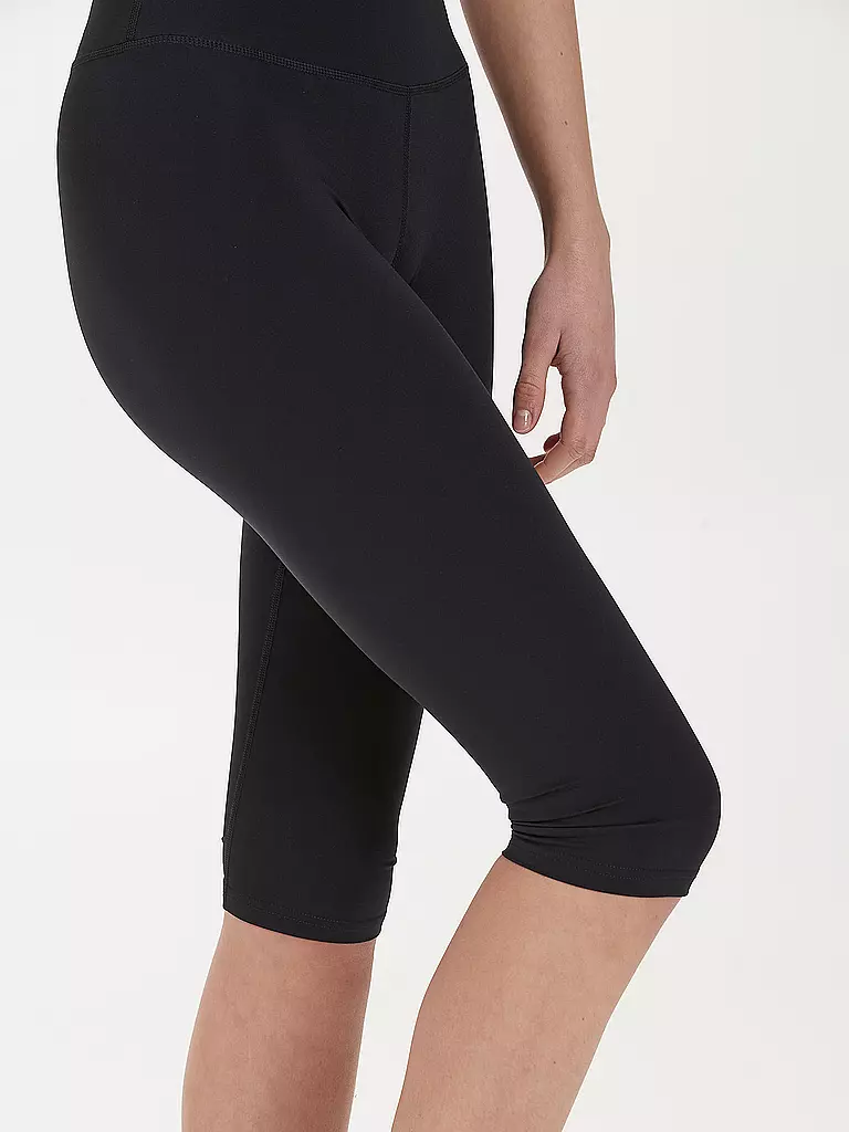 ATHLECIA | Damen Fitnesscapri Franz | schwarz