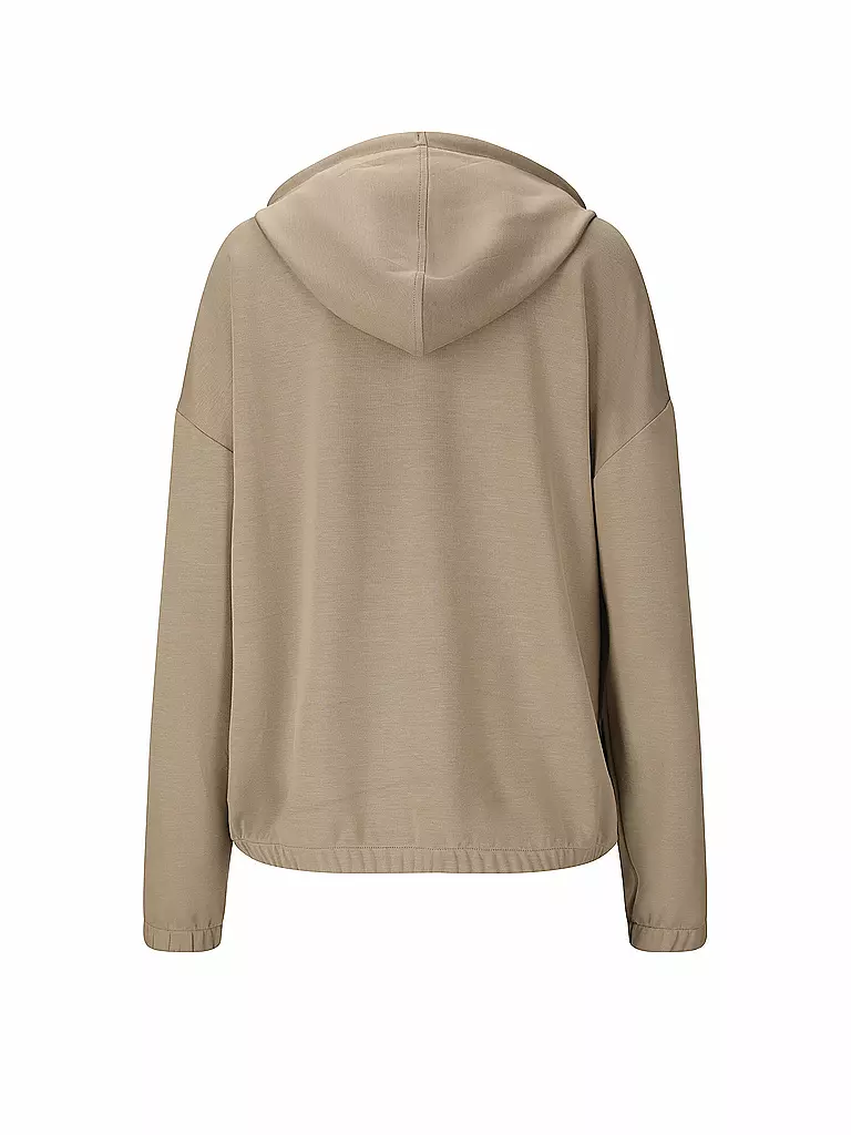 ATHLECIA | Damen Fitnesshoodie Namier | camel