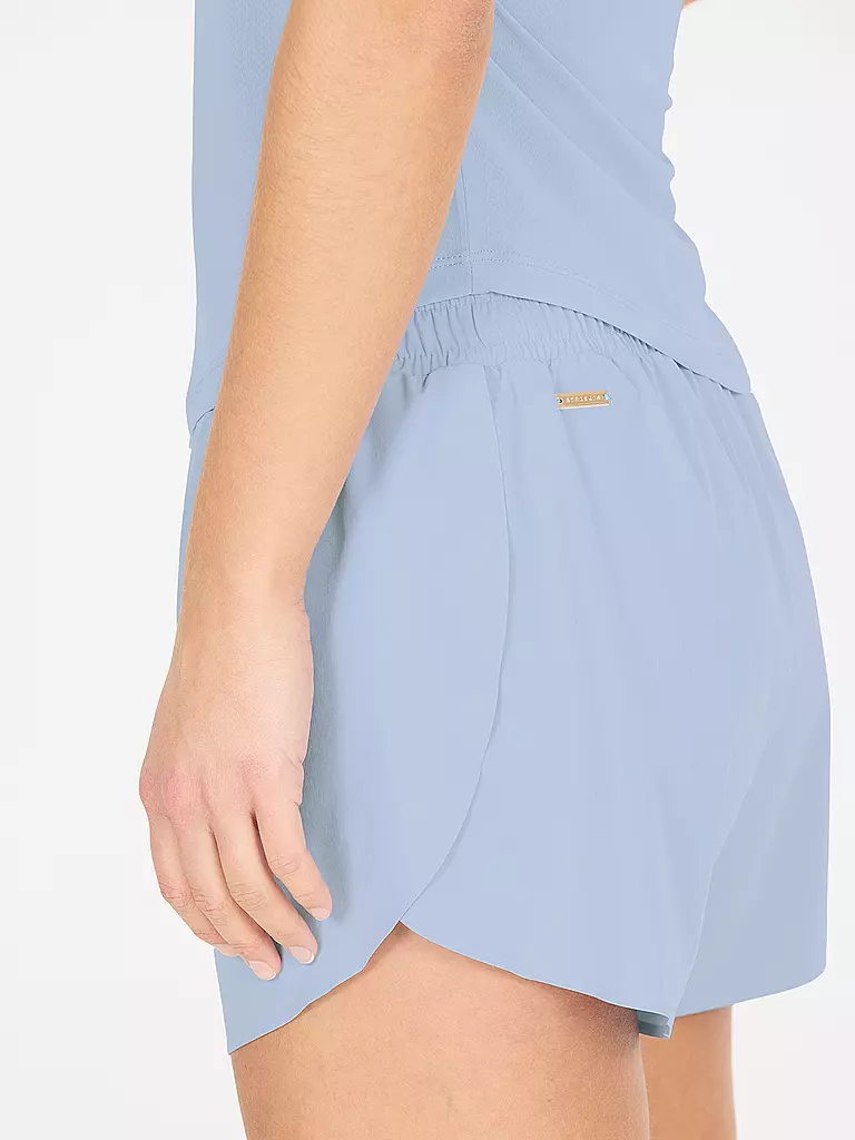 ATHLECIA | Damen Fitnessshort Arilay | hellblau