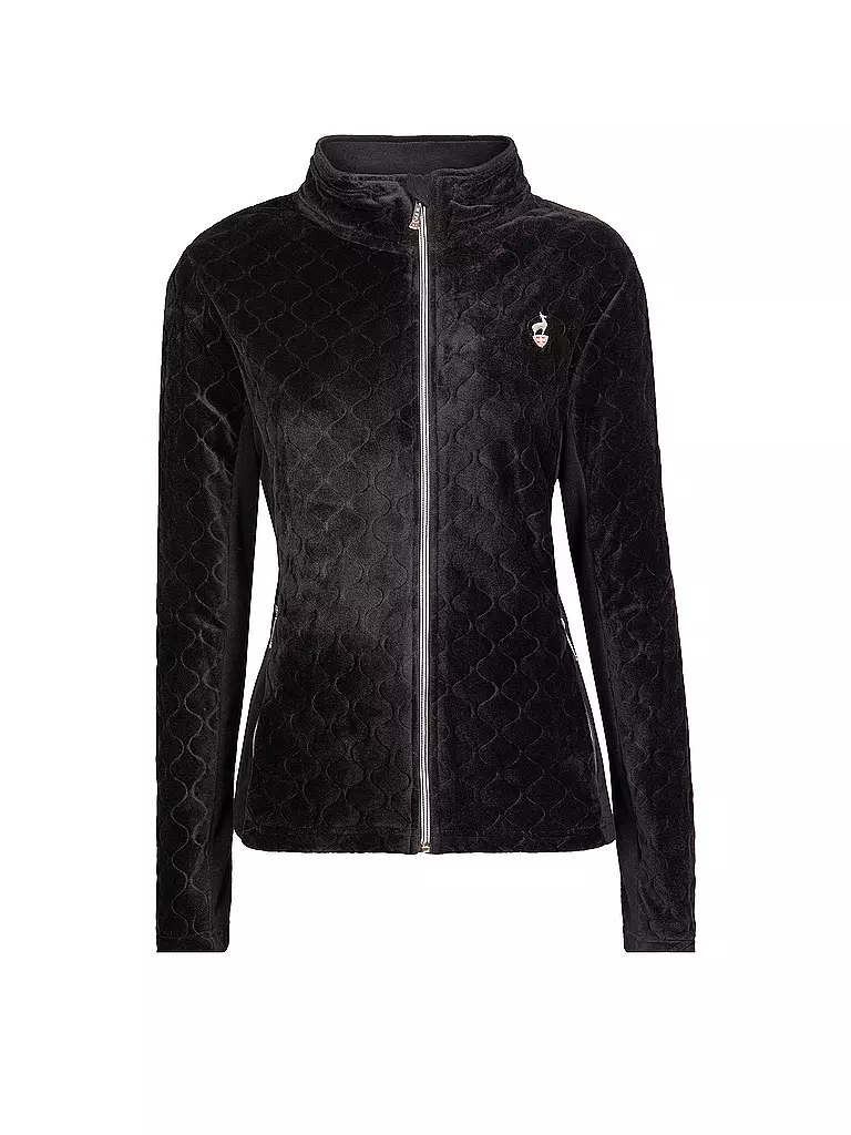 AULP | Damen Fleecejacke Versa | schwarz