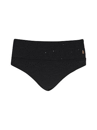 BEACHLIFE | Damen Bikinihose Black Embroidery