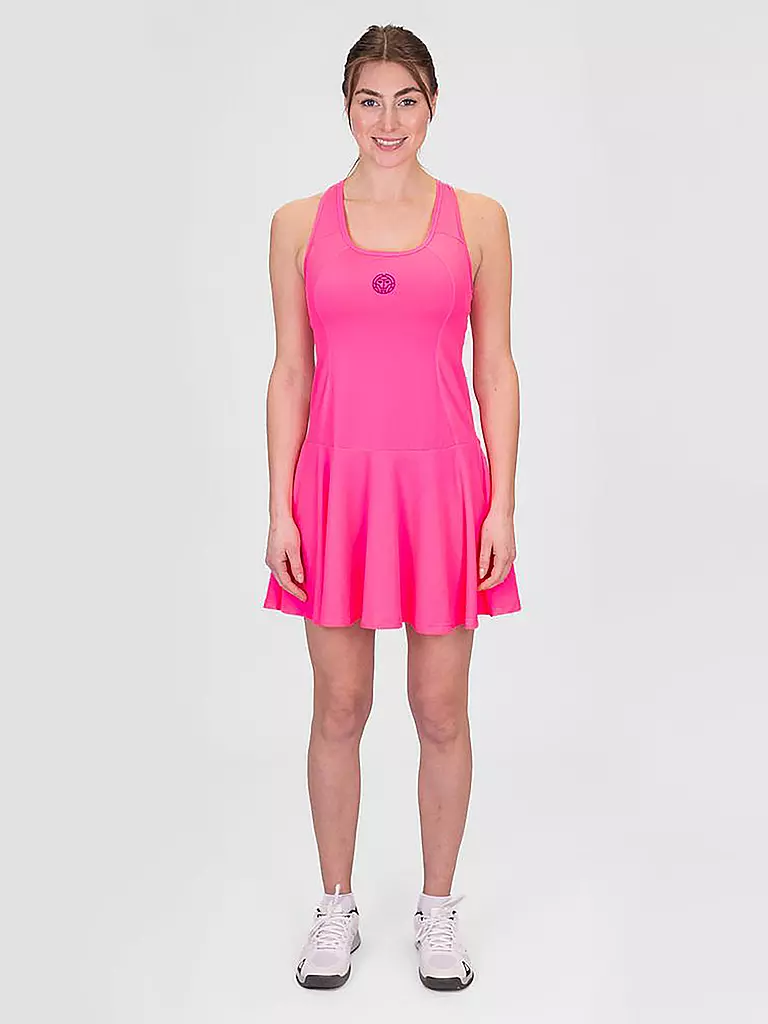 BIDI BADU | Damen Tenniskleid Crewneck | pink